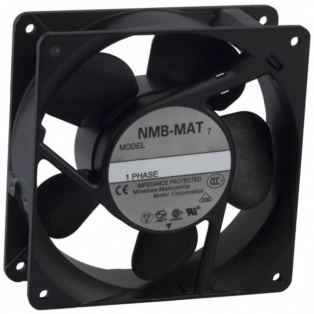 4715MS-12T-B50-A00 NMB Technologies Corporation FAN AXIAL 119X38MM 115VAC TERM