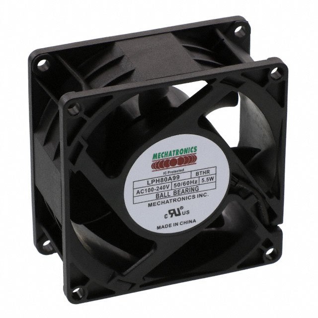 LPH80A99-BTHR Mechatronics Fan Group FAN AXIAL 80X38MM 100-240VAC