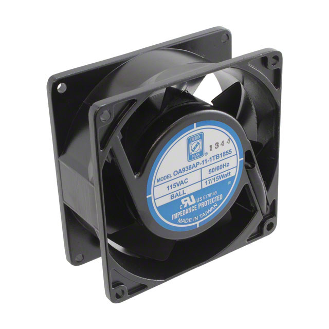 OA938AP-11-1TB1855 Orion Fans FAN AXIAL 92X38MM 115VAC TERM
