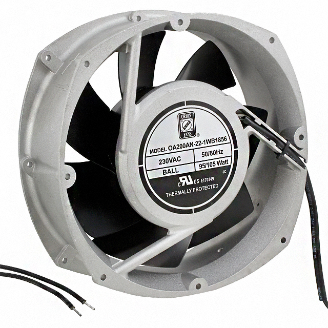 OA200AN-22-1WB1856 Orion Fans FAN AXIAL 200X70MM 230VAC WIRE