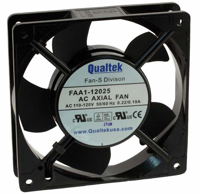 FAA1-12025NBMW31 Qualtek FAN AXIAL 120X25MM 115VAC WIRE