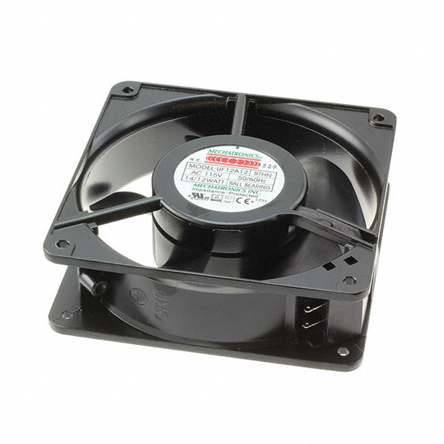UF12A12-BTHNR Mechatronics Fan Group FAN AXIAL 120X38MM 115VAC IP55