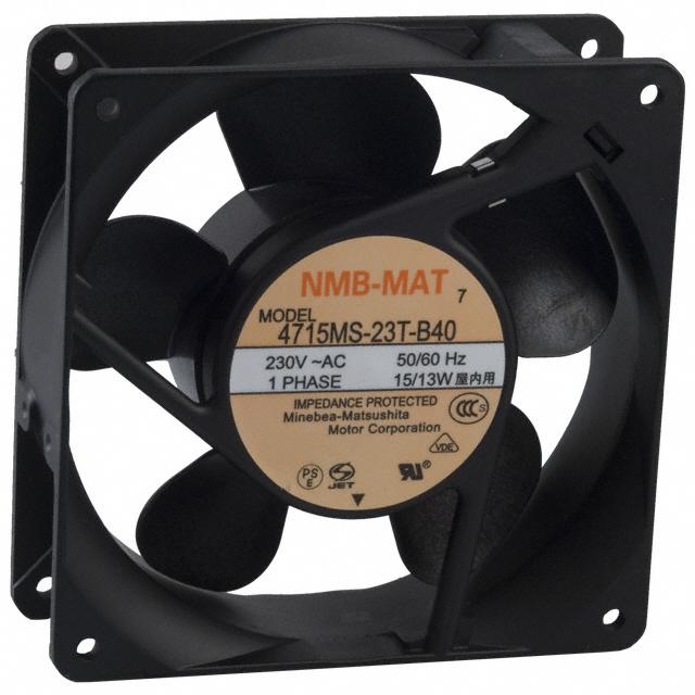 4715MS-23T-B40-A00 NMB Technologies Corporation FAN AXIAL 119X38MM 230VAC TERM