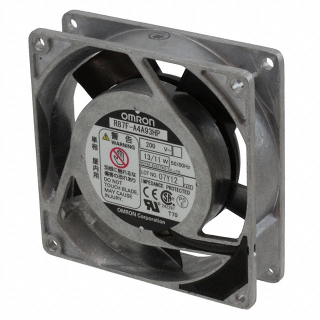 R87F-A4A93HP Omron Electronics Inc-EMC Div FAN AXIAL 92X25MM 200VAC TERM