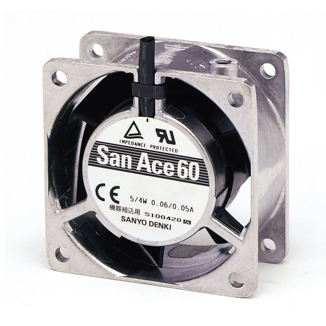 109-180 Sanyo Denki America Inc. FAN 60X28MM 100VAC