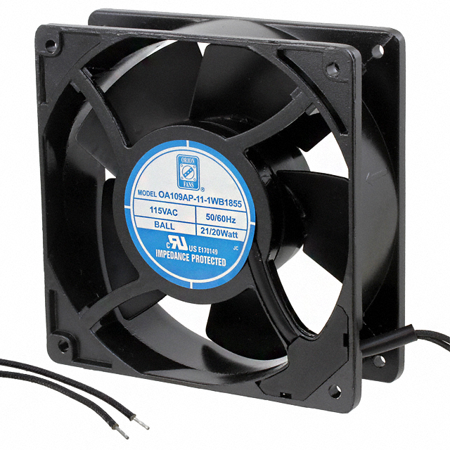 OA109AP-11-1WB1855 Orion Fans FAN AXIAL 119.5X38.5MM 115VAC