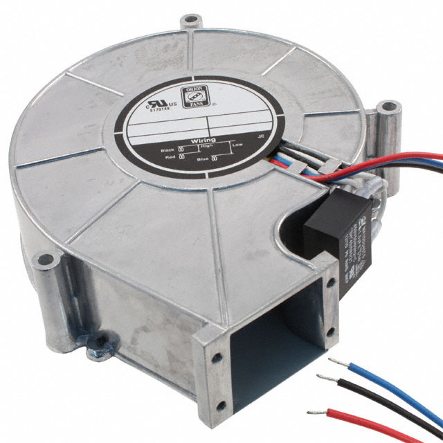 OAB908AN-22-1/2 Orion Fans FAN BLOWER 183X70MM 220VAC WIRE