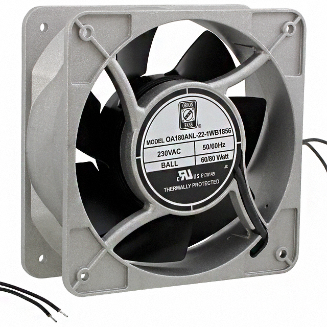 OA180ANL-22-1WB1856 Orion Fans FAN AXIAL 180X65MM 230VAC WIRE