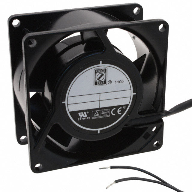OA80AP-22-2WB Orion Fans FAN AXIAL 80X38MM 230VAC WIRE
