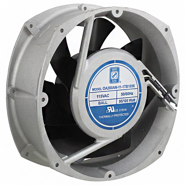 OA200AN-11-1TB1856 Orion Fans FAN AXIAL 200X70MM 115VAC TERM
