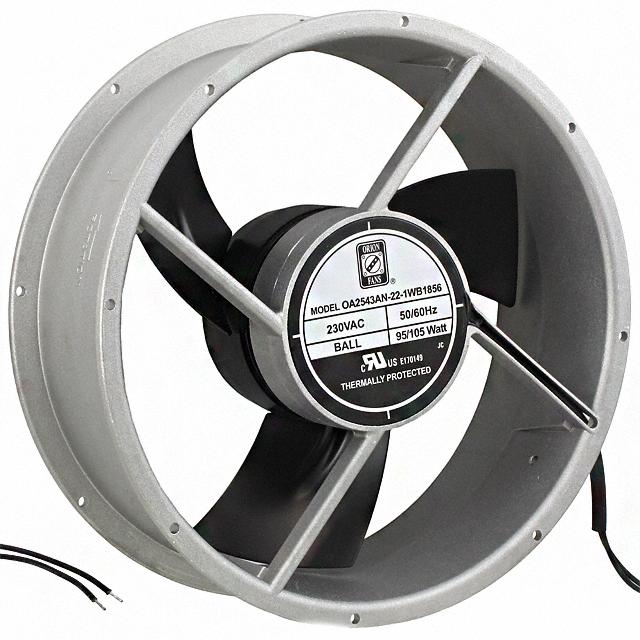 OA2543AN-22-1WB1856 Orion Fans FAN AXIAL 254X89MM 230VAC WIRE