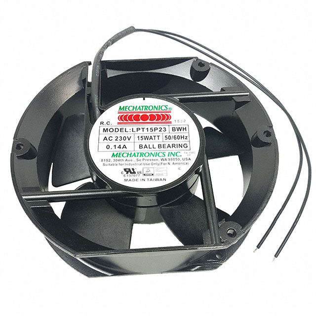 LPT15P23-BWHR Mechatronics Fan Group EC FAN AXIAL 172X150X51MM 230VAC