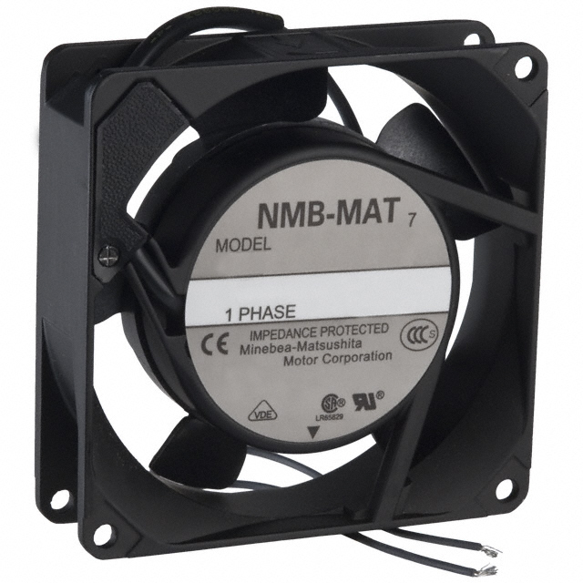3610PS-12W-B10-A00 NMB Technologies Corporation FAN AXIAL 92X25MM 115VAC WIRE