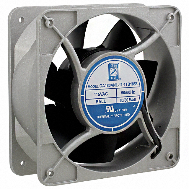 OA180ANL-11-1TB1856 Orion Fans FAN AXIAL 180X65MM 115VAC TERM