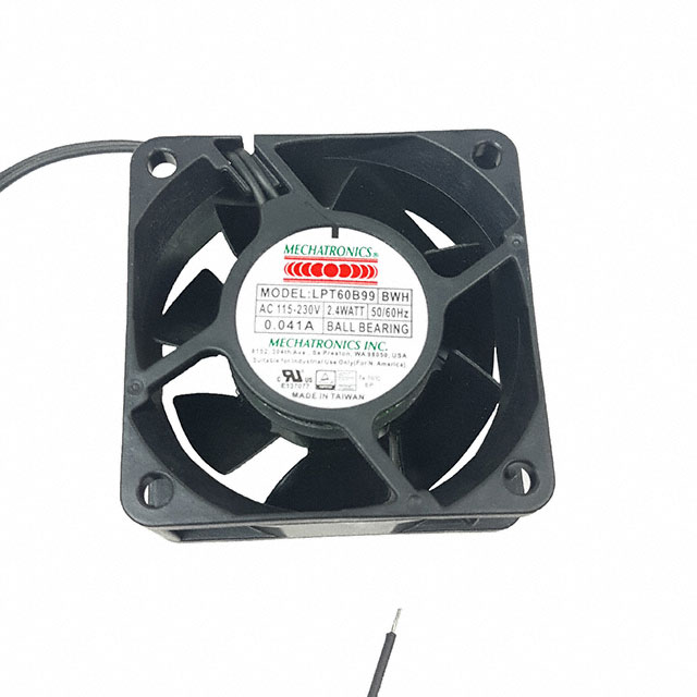 LPT60B99-BWHR Mechatronics Fan Group EC FAN AXIAL 60 X 60 X 25MM 100-