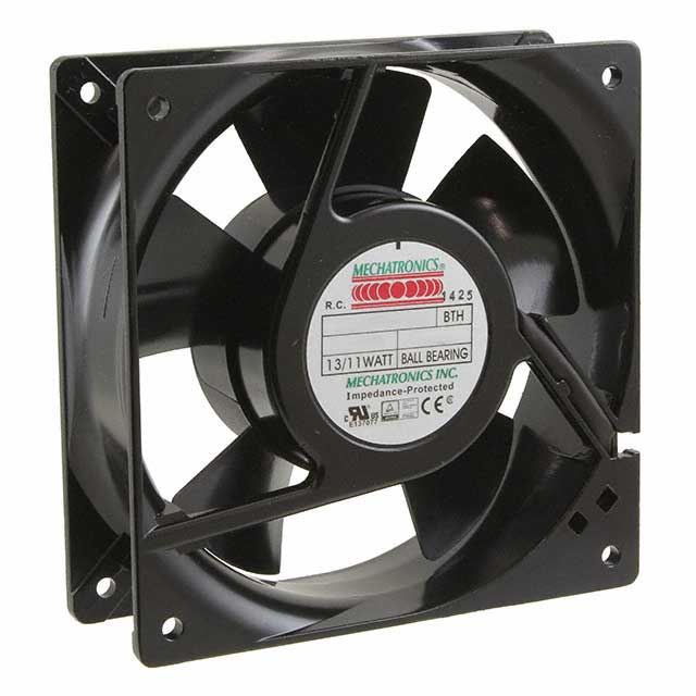 UF12B12-BWHR Mechatronics Fan Group FAN AXIAL 120X38MM 115VAC WIRE