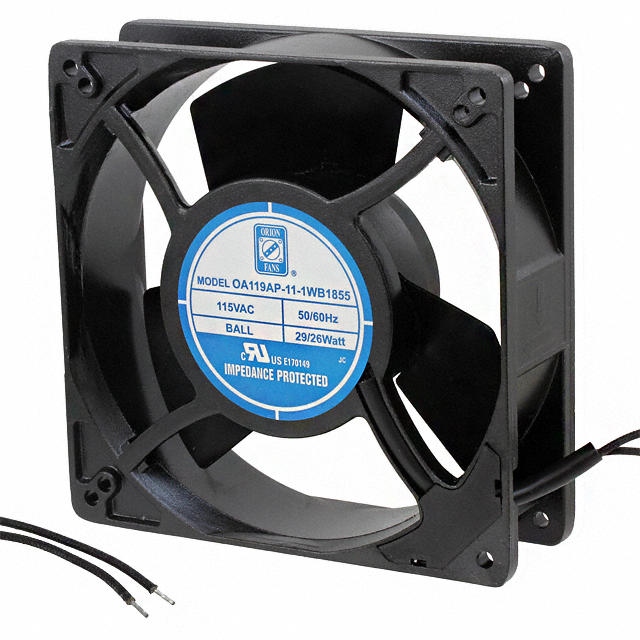OA119AP-11-1WB1855 Orion Fans FAN AXIAL 127X38.5MM 115VAC WIRE