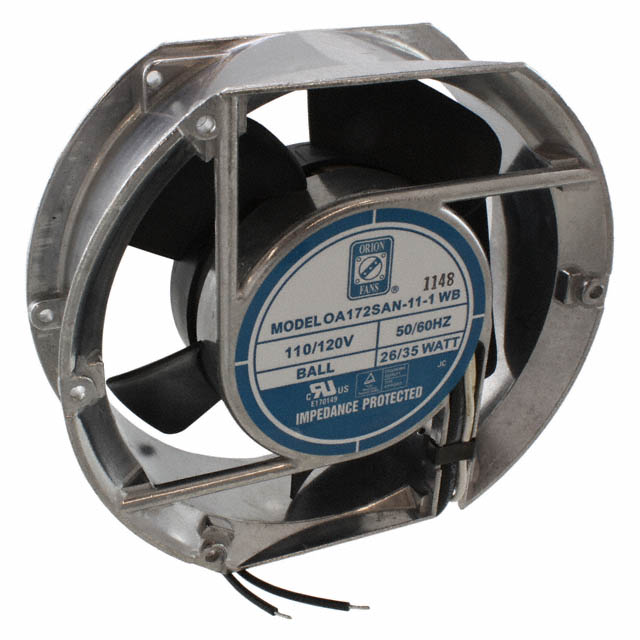OA172SAN-11-1WB Orion Fans FAN AXIAL 172X50.8MM 115VAC WIRE