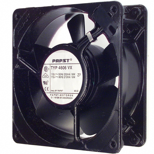 4606VX ebm-papst Inc. FAN AXIAL 119X38MM 115VAC TERM