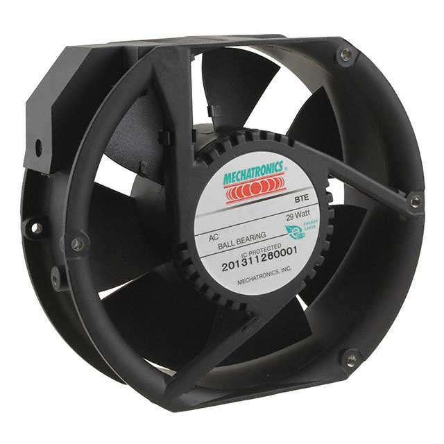 LPC15A12-BTHR Mechatronics Fan Group FAN AXIAL 172X150X38MM 115VAC EC