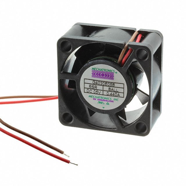 G4020E05B-RSR Mechatronics Fan Group FAN AXIAL 40X20MM 5VDC