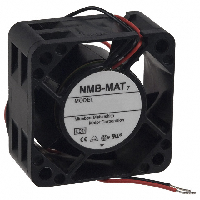 1608KL-04W-B10-L00 NMB Technologies Corporation FAN AXIAL 40X20MM 12VDC WIRE