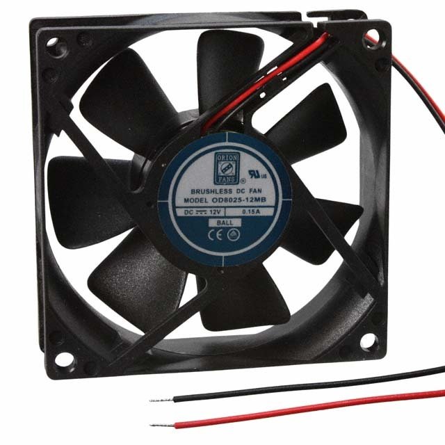 OD8025-12MB Orion Fans FAN AXIAL 80X25MM 12VDC WIRE