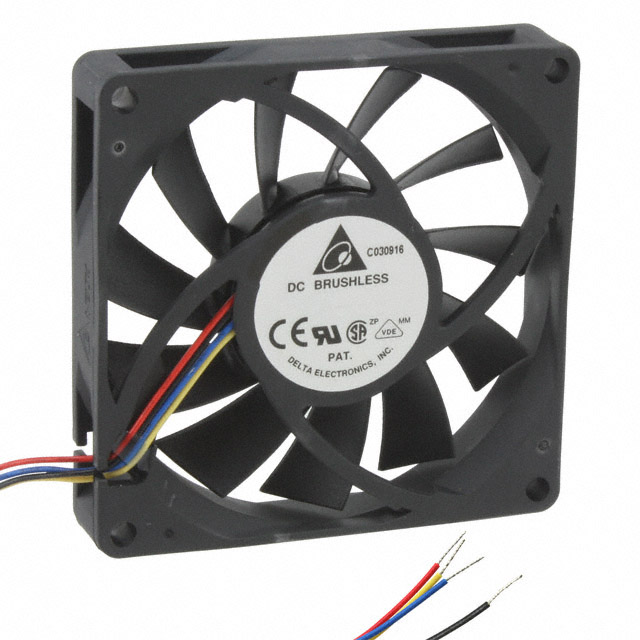 EFC0812DB-F00 Delta Electronics FAN AXIAL 80X15MM 12VDC WIRE
