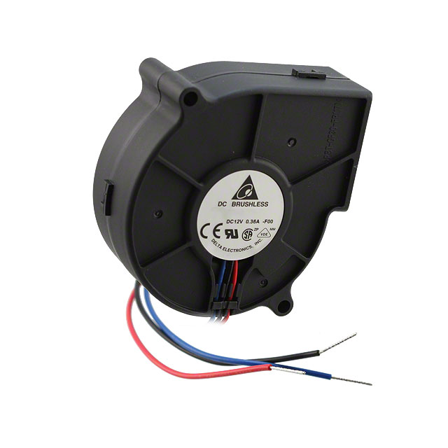 BFB0712H-F00 Delta Electronics FAN BLOWER 75.7X30MM 12VDC WIRE
