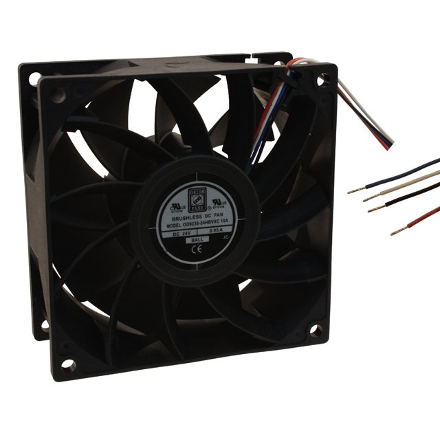 OD9238-24HBVXC10A Orion Fans FAN AXIAL 92.5X38MM 24VDC WIRE