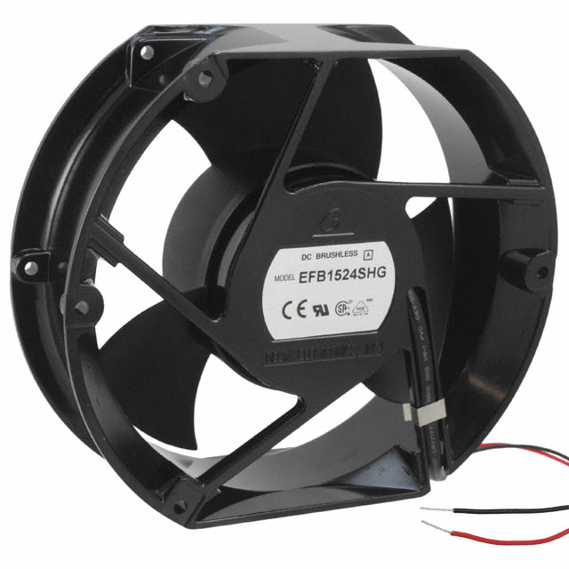 EFB1524SHG Delta Electronics FAN AXIAL 172X50.8MM 24VDC WIRE