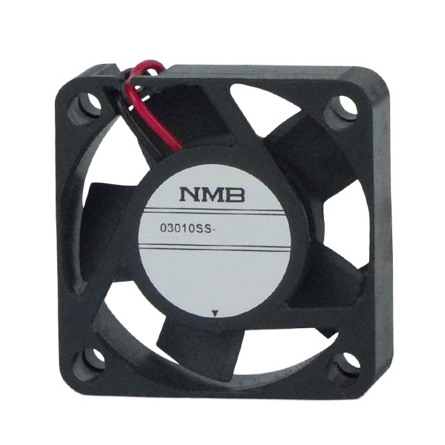 03010SS-12N-AT-00 NMB Technologies Corporation FAN 30X10MM 12VDC W/TACH