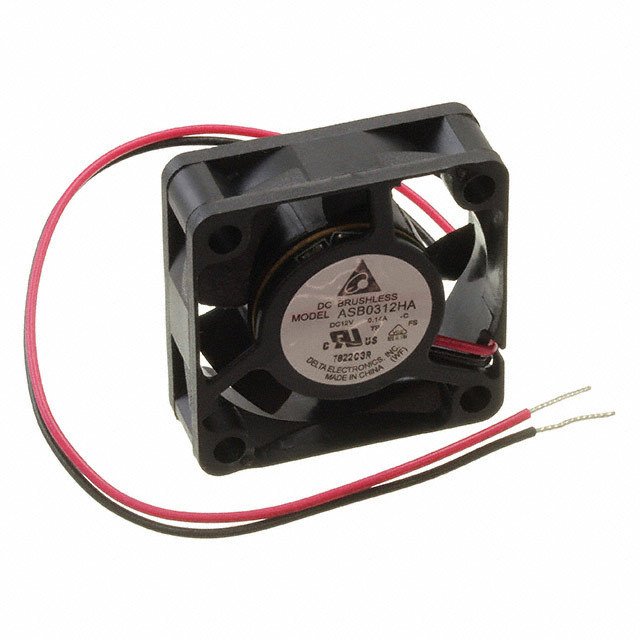ASB0312HA-C Delta Electronics FAN AXIAL 30X10MM 12VDC WIRE