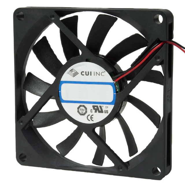 CFM-8010-13-10 CUI Inc. DC AXIAL FAN, 80 MM SQUARE, 10 M