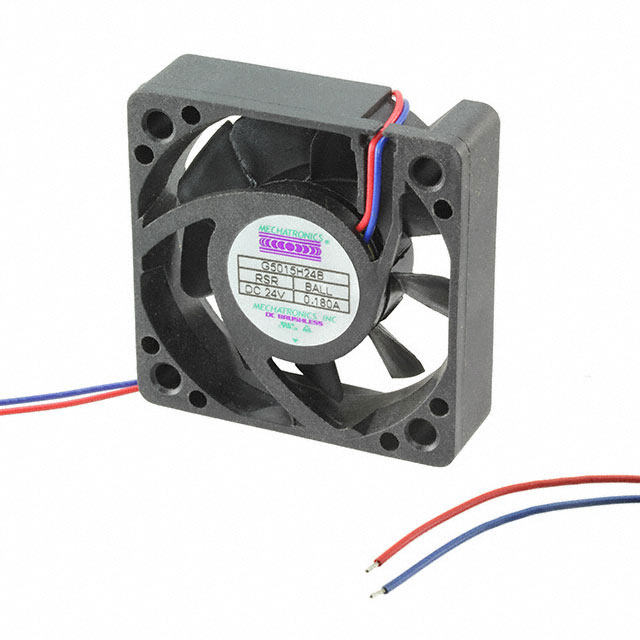 G5015H24B-RSR Mechatronics Fan Group FAN AXIAL 50X15MM 24VDC
