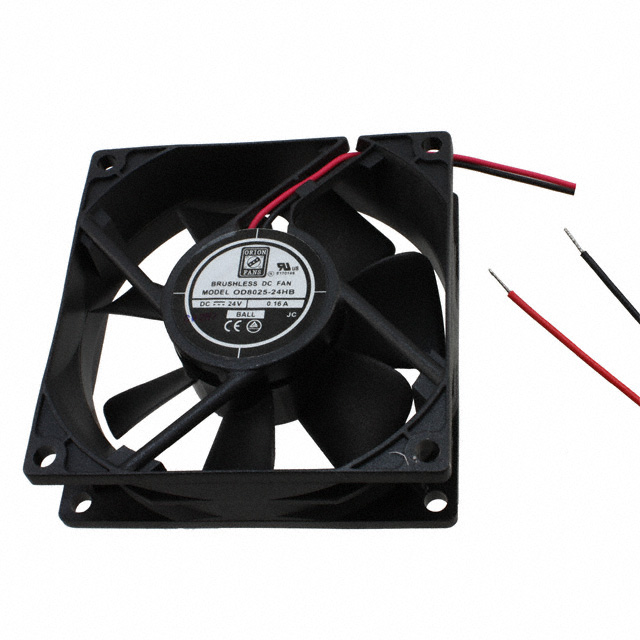 OD8025-24HB Orion Fans FAN AXIAL 80X25MM 24VDC WIRE