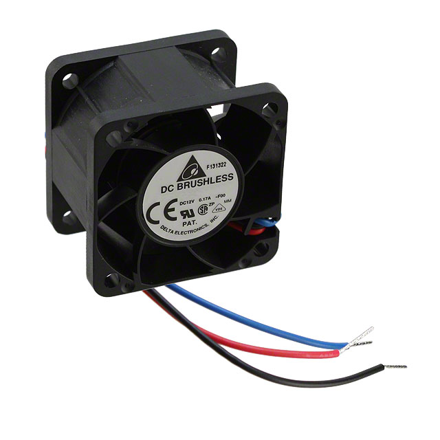 FFB0412HHN-F00 Delta Electronics FAN AXIAL 40X28MM 12VDC WIRE