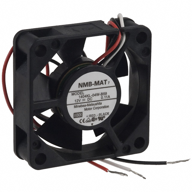 1404KL-04W-B59-B00 NMB Technologies Corporation FAN AXIAL 35X10MM 12VDC WIRE