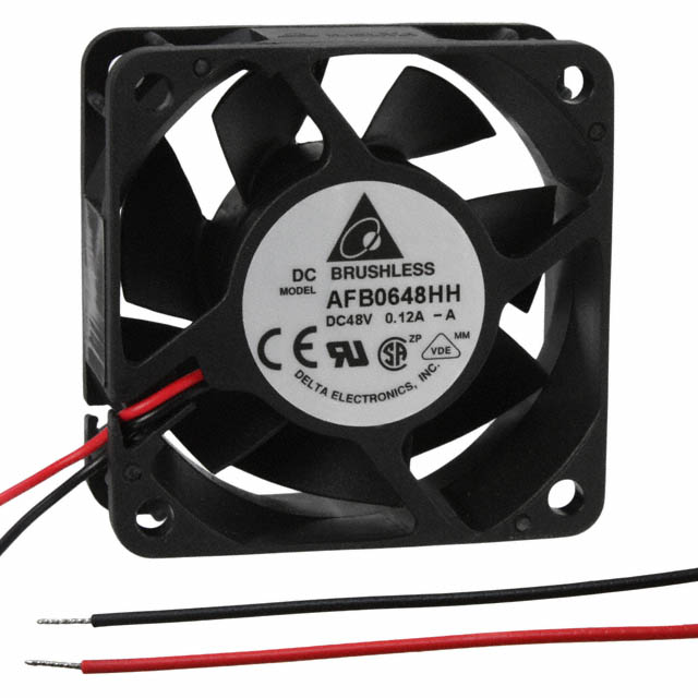 AFB0648HH-A Delta Electronics FAN AXIAL 60X25.4MM 48VDC WIRE