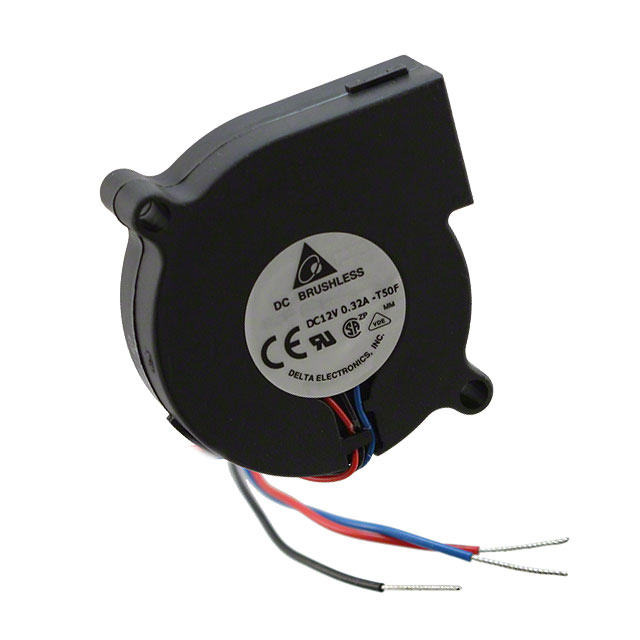 BFB0512HH-T50F Delta Electronics FAN BLOWER 51.3X15MM 12VDC WIRE