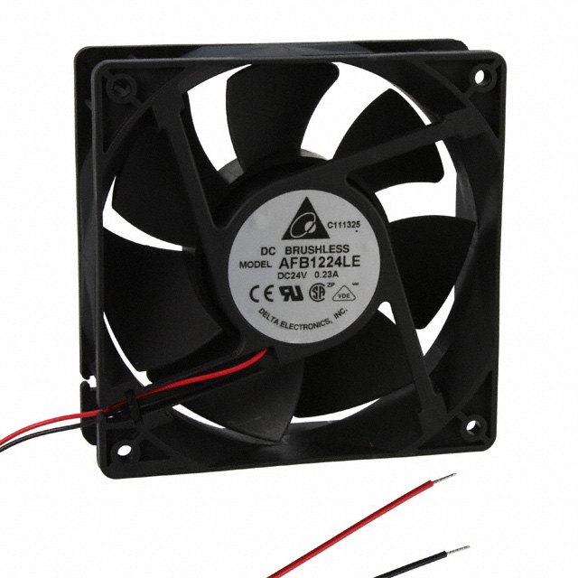 AFB1224LE Delta Electronics FAN AXIAL 120X38MM 24VDC WIRE