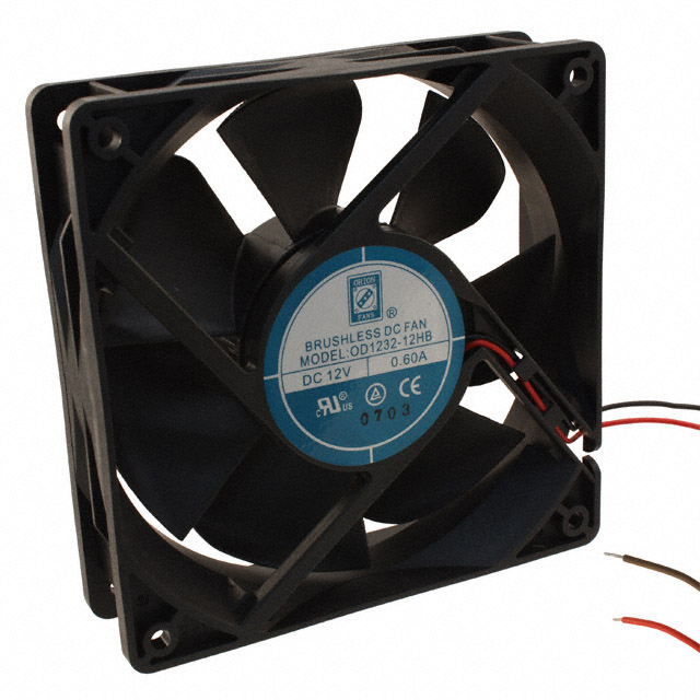 OD1232-12HB Orion Fans FAN AXIAL 120X32MM 12VDC WIRE