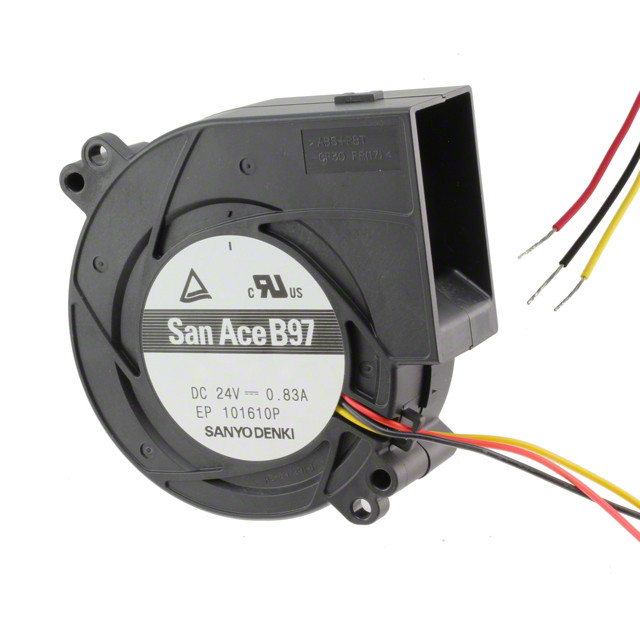 9BMB12F201 Sanyo Denki America Inc. BLOWER 97X33MM 12VDCTACH