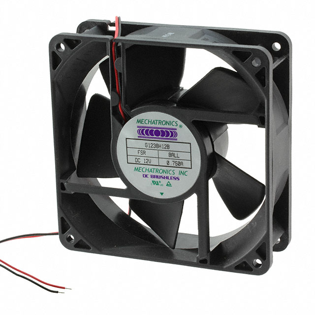 G1238H12B-FSR Mechatronics Fan Group FAN AXIAL 120X38MM 12VDC
