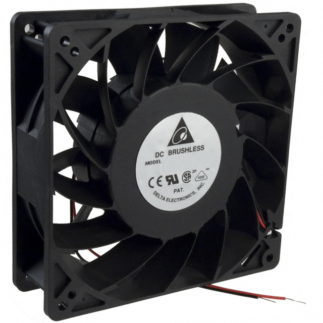 FFB1312SHE Delta Electronics FAN AXIAL 127X38MM 12VDC WIRE
