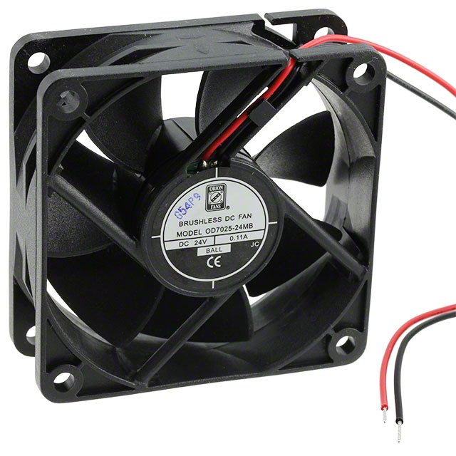 OD7025-24MB Orion Fans FAN 70X25MM 24VDC 33CFM