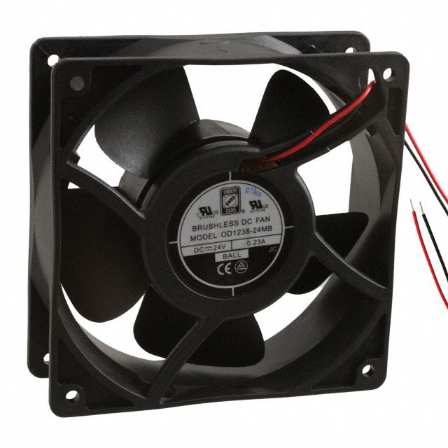 OD1238-24MB Orion Fans FAN AXIAL 120X38.5MM 24VDC WIRE