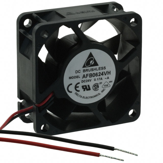 AFB0624VH-A Delta Electronics FAN AXIAL 60X25.4MM 24VDC WIRE