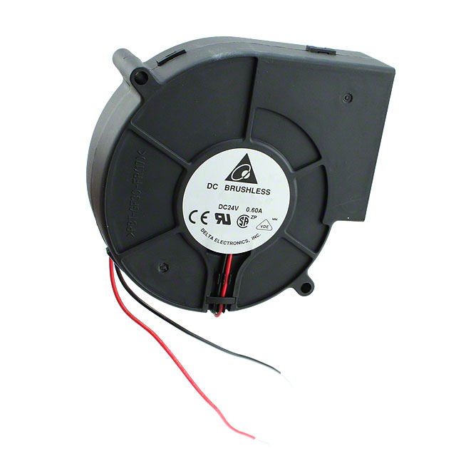 BFB1024H Delta Electronics FAN BLOWER 97.2X33MM 24VDC WIRE