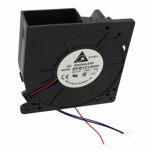 BFB1212HH-F00 Delta Electronics FAN BLOWER 120X32MM 12VDC WIRE